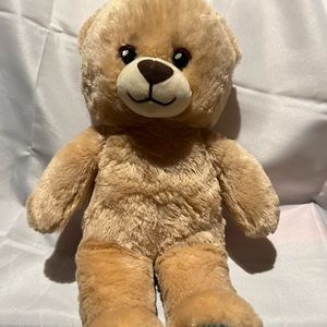 Build A Bear  Happy Birthday Confetti Plush Bear Tan 15"  2022, Rare BuildABear